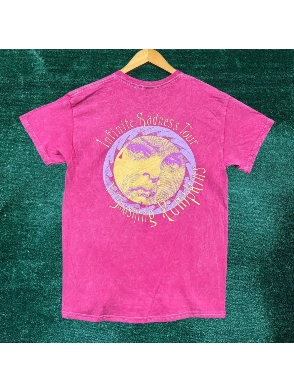 The Smashing Pumpkins Infinite Sadness Tour Rock Band T-Shirt Size Medium